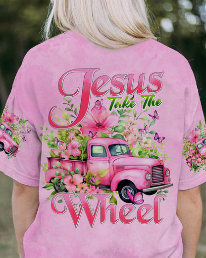 Jesus Take The Wheel Women's All Over Print Shirt - Tyhi0605241, easychoo.com