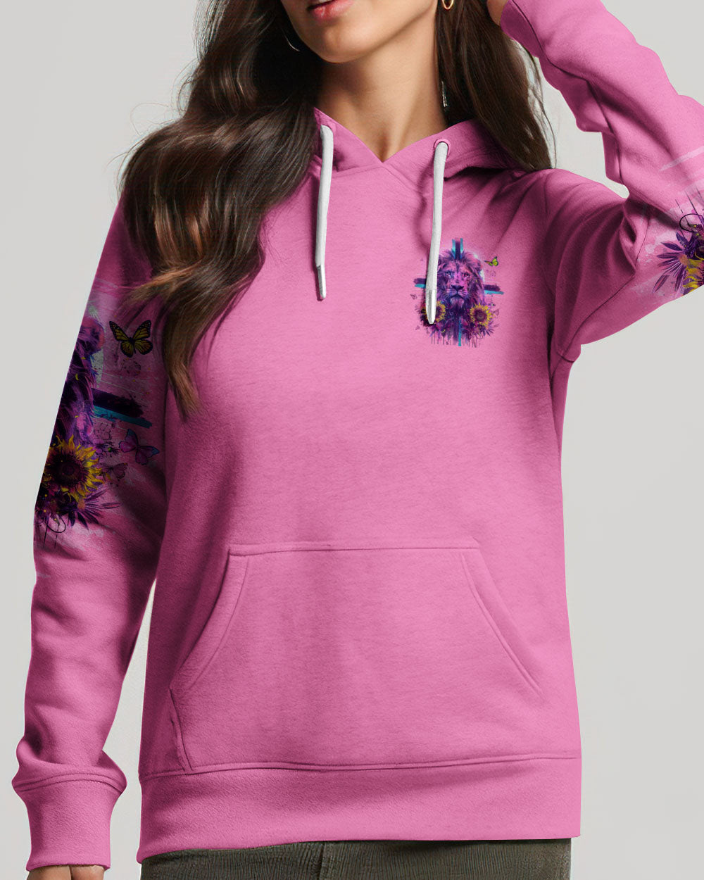 I Would Rather Stand With God Lion Women's All Over Print Shirt - Tlno1304244, easychoo.com