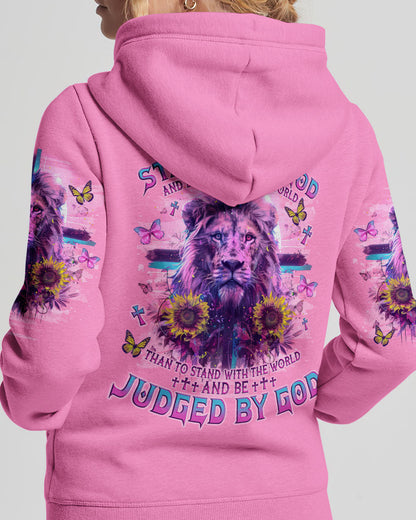 I Would Rather Stand With God Lion Women's All Over Print Shirt - Tlno1304244, easychoo.com