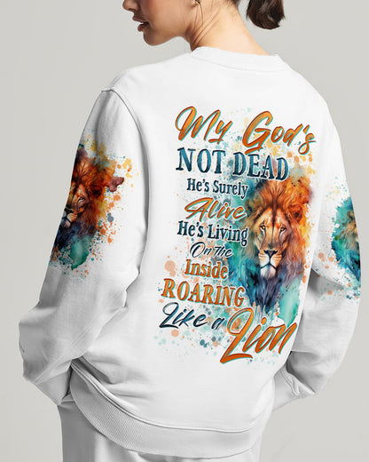 My God's Not Dead Lion Women's All Over Print Shirt - Tytd2504244, easychoo.com