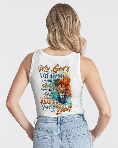 My God's Not Dead Lion Women's All Over Print Shirt - Tytd2504244, easychoo.com