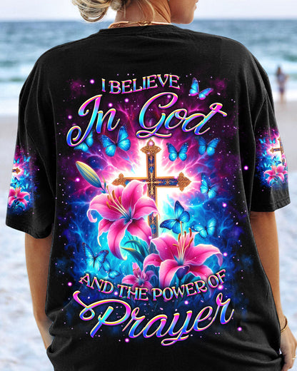 I Believe In God Women's All Over Print Shirt - Yhkd2805243, easychoo.com