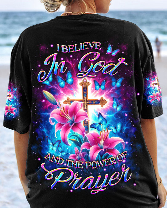 I Believe In God Women's All Over Print Shirt - Yhkd2805243, easychoo.com
