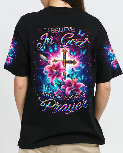 I Believe In God Women's All Over Print Shirt - Yhkd2805243, easychoo.com