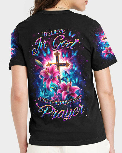 I Believe In God Women's All Over Print Shirt - Yhkd2805243, easychoo.com