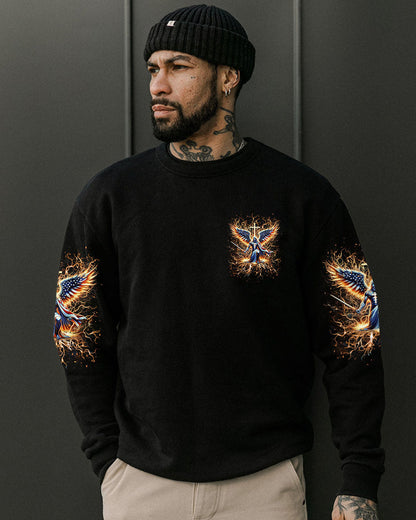 The Devil Caught Me With My Head Down Men's All Over Print Shirt - Yhhn0305243, easychoo.com