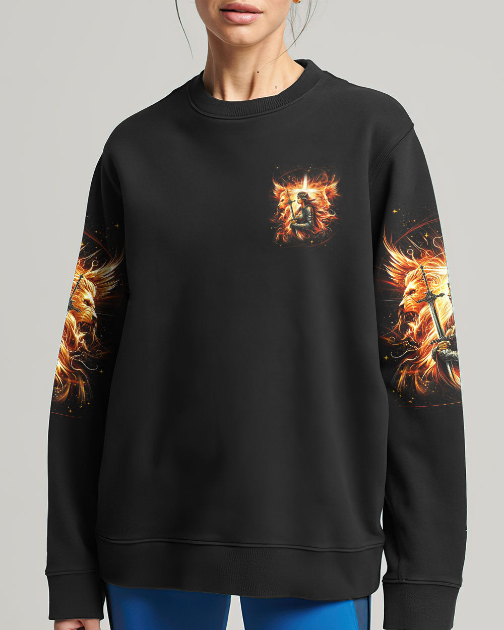 Be Strong And Courageous Women's All Over Print Shirt - Yhdu2304243, easychoo.com