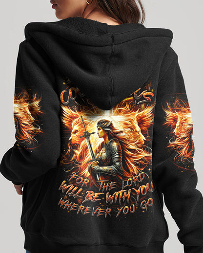 Be Strong And Courageous Women's All Over Print Shirt - Yhdu2304243, easychoo.com