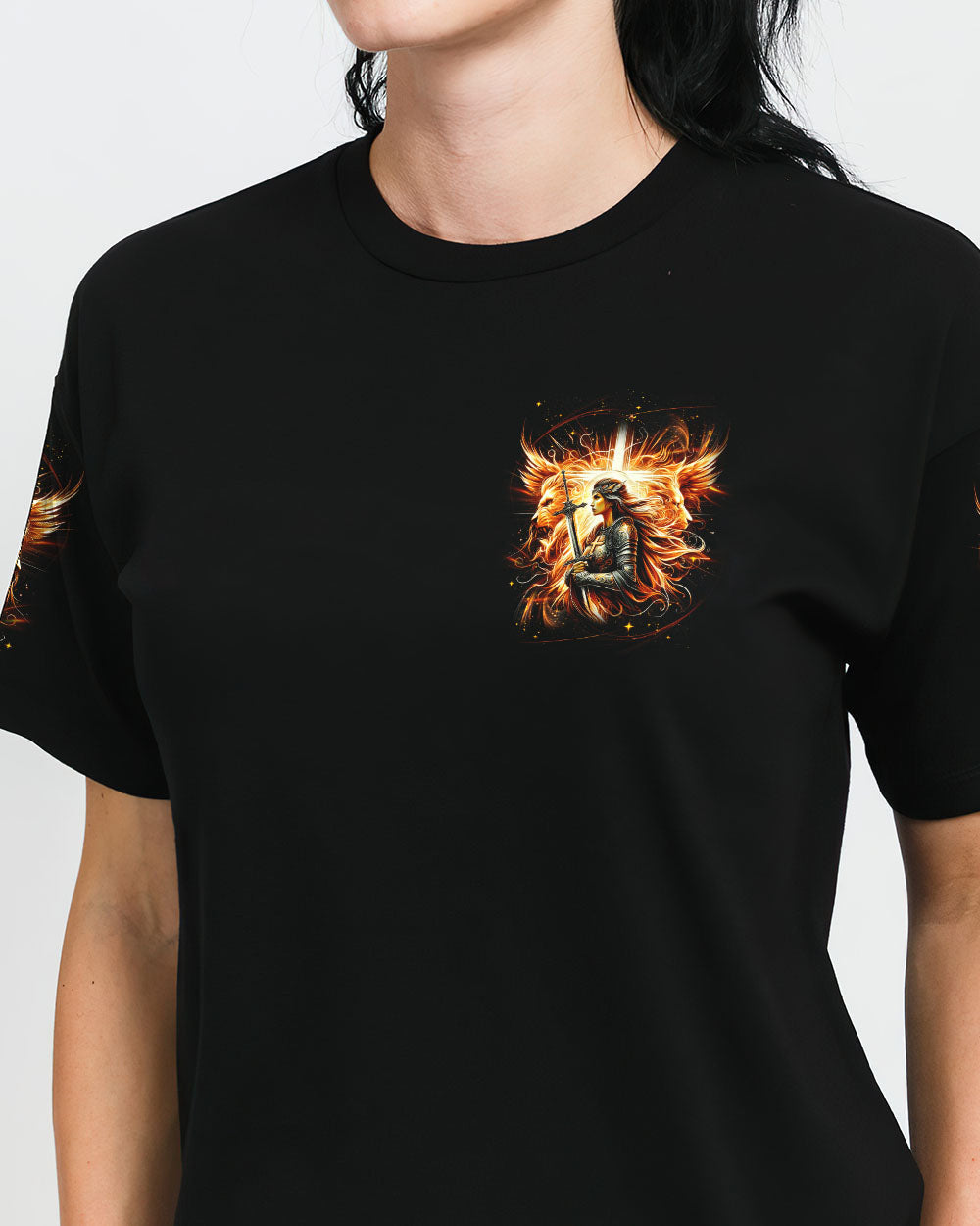 Be Strong And Courageous Women's All Over Print Shirt - Yhdu2304243, easychoo.com