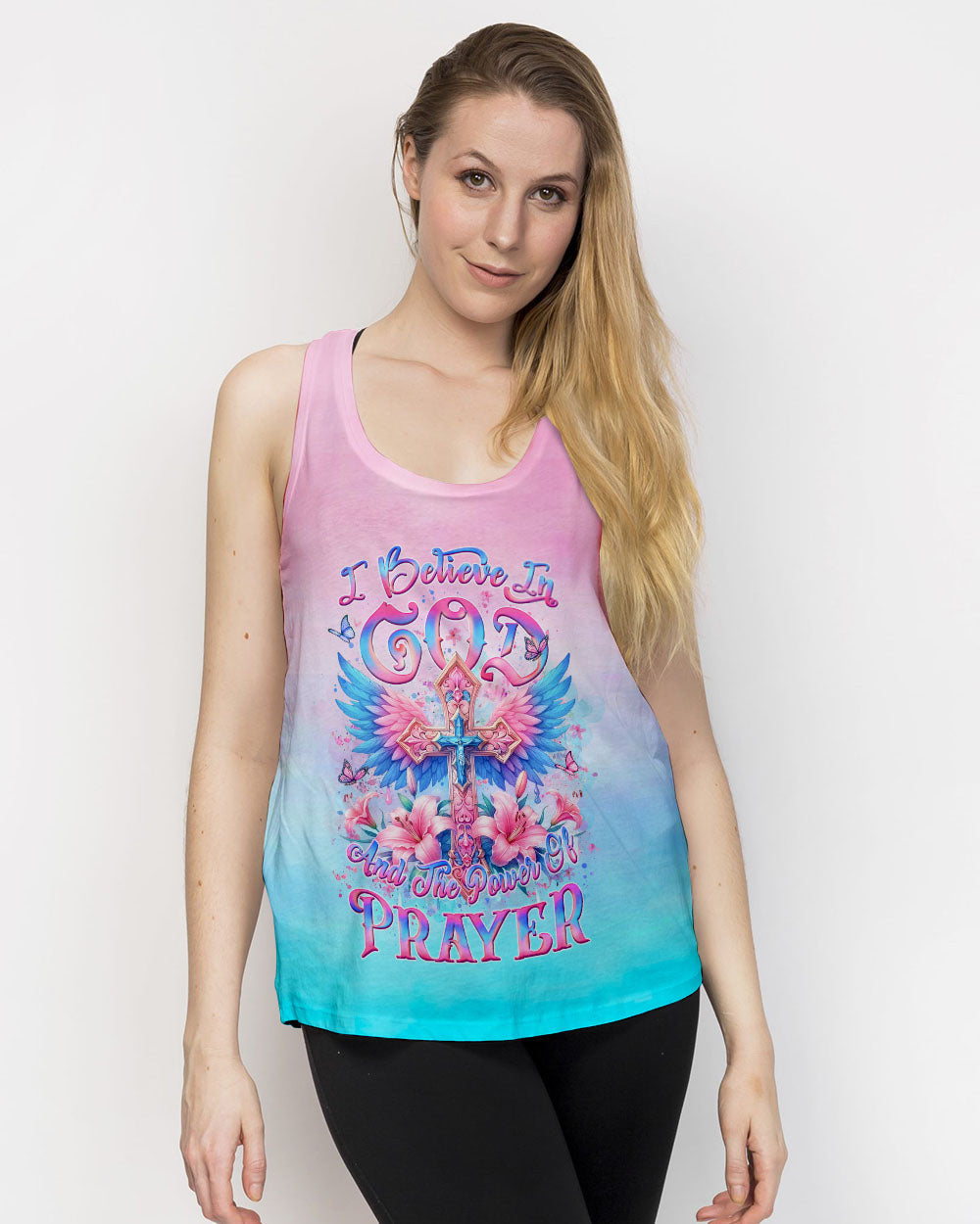 I Believe In God Women's All Over Print Shirt - Yhlt2405243, easychoo.com