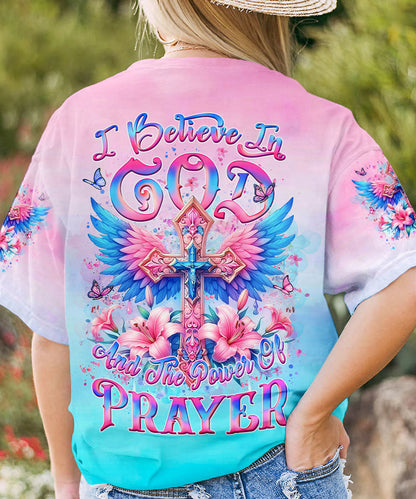 I Believe In God Women's All Over Print Shirt - Yhlt2405243, easychoo.com
