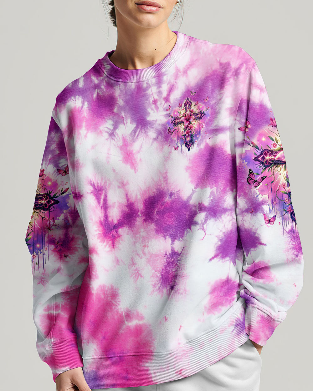 Let Faith Answer The Door Women's All Over Print Shirt - Tyqy2205242, easychoo.com