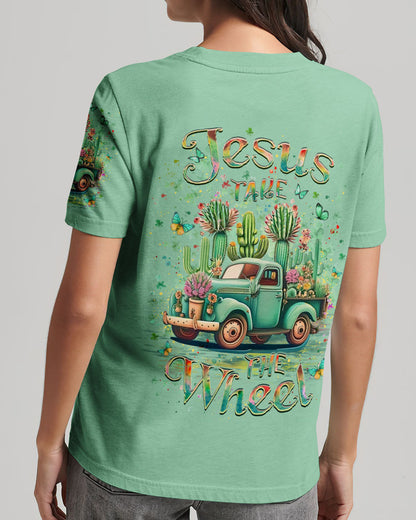 Jesus Take The Wheel Women's All Over Print Shirt - Yhlt0305244, easychoo.com