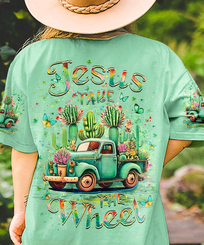 Jesus Take The Wheel Women's All Over Print Shirt - Yhlt0305244, easychoo.com