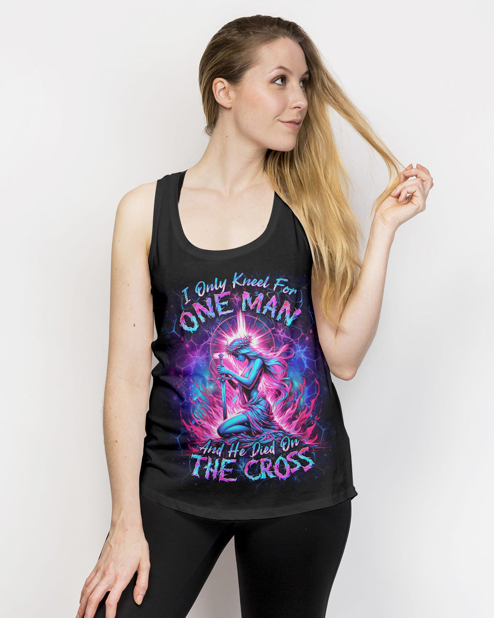 I Only Kneel For One Man Women's All Over Print Shirt - Yhdu2005244, easychoo.com