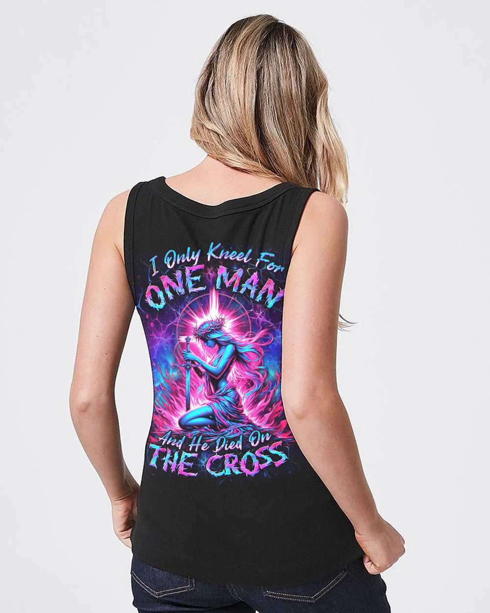 I Only Kneel For One Man Women's All Over Print Shirt - Yhdu2005244, easychoo.com
