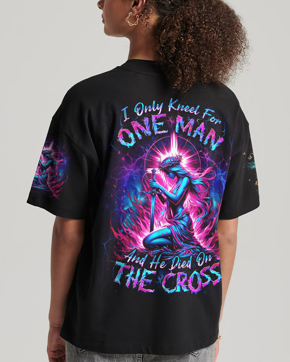 I Only Kneel For One Man Women's All Over Print Shirt - Yhdu2005244, easychoo.com