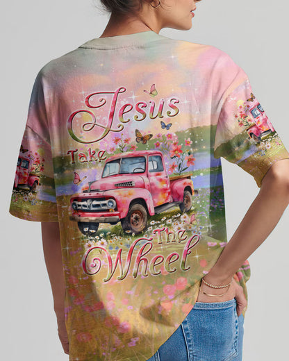 Jesus Take The Wheel Women's All Over Print Shirt - Yhkd3005244, easychoo.com