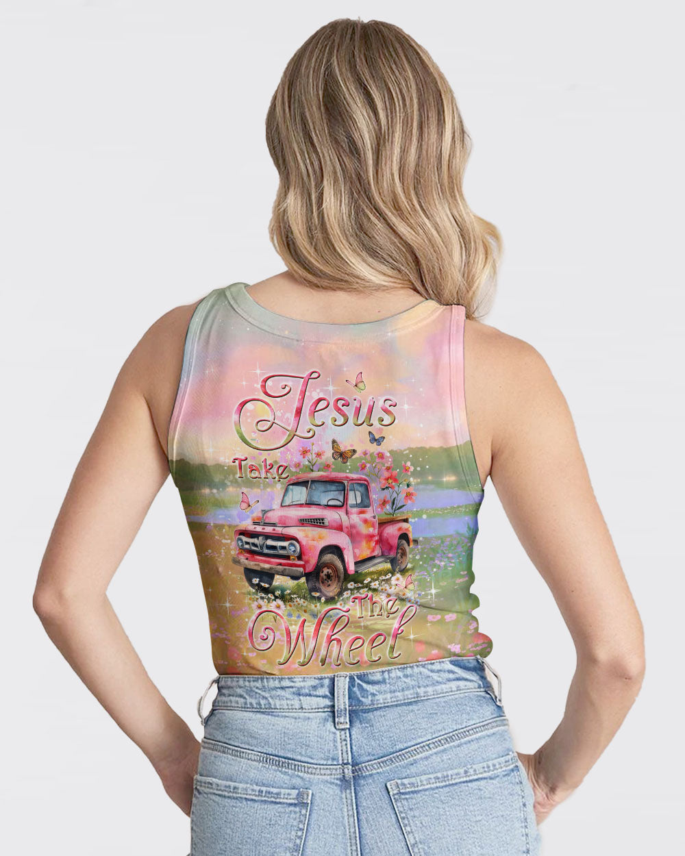 Jesus Take The Wheel Women's All Over Print Shirt - Yhkd3005244, easychoo.com