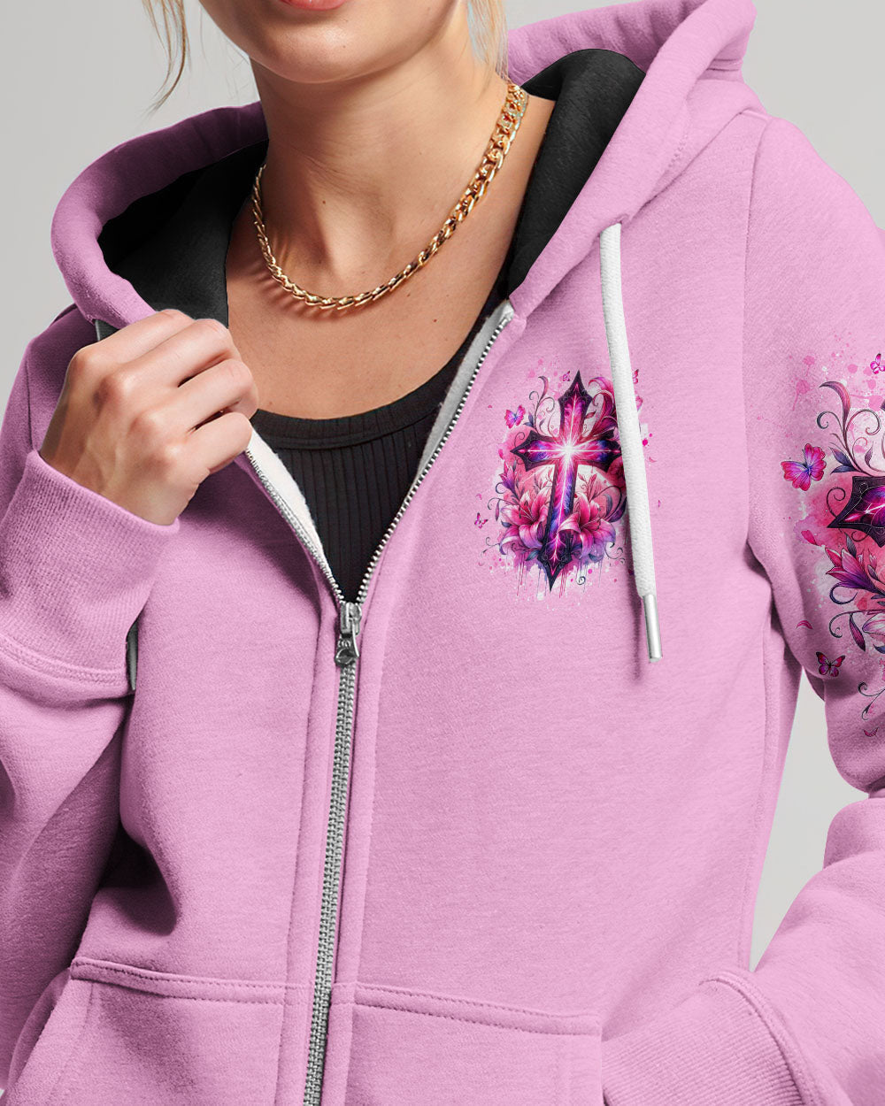 Thank You Lord For Opening My Eyes Women's All Over Print Shirt - Tytd2305241, easychoo.com