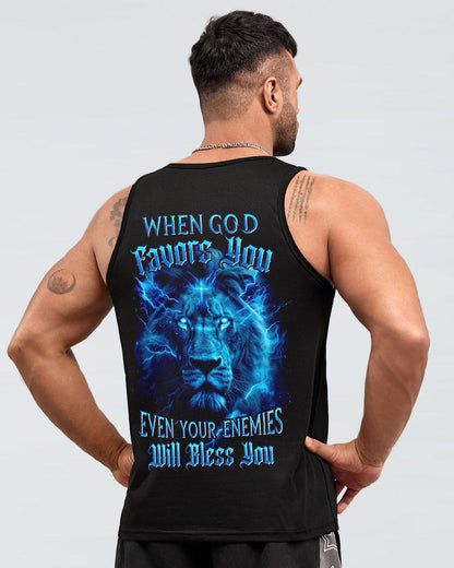 When God Favors You Lion Men's All Over Print Shirt - Tyhi1304242, easychoo.com