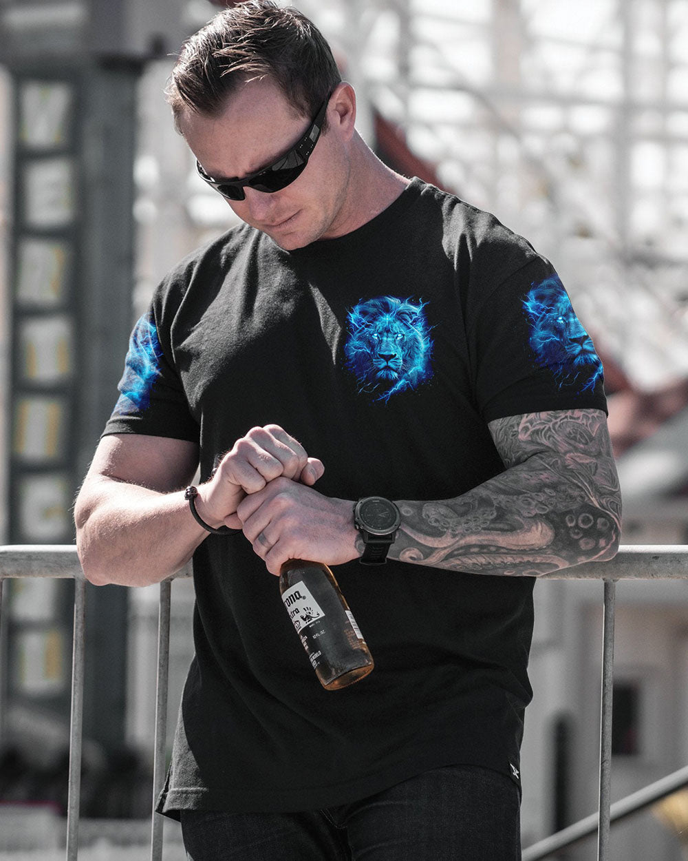 When God Favors You Lion Men's All Over Print Shirt - Tyhi1304242, easychoo.com