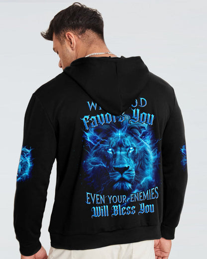 When God Favors You Lion Men's All Over Print Shirt - Tyhi1304242, easychoo.com