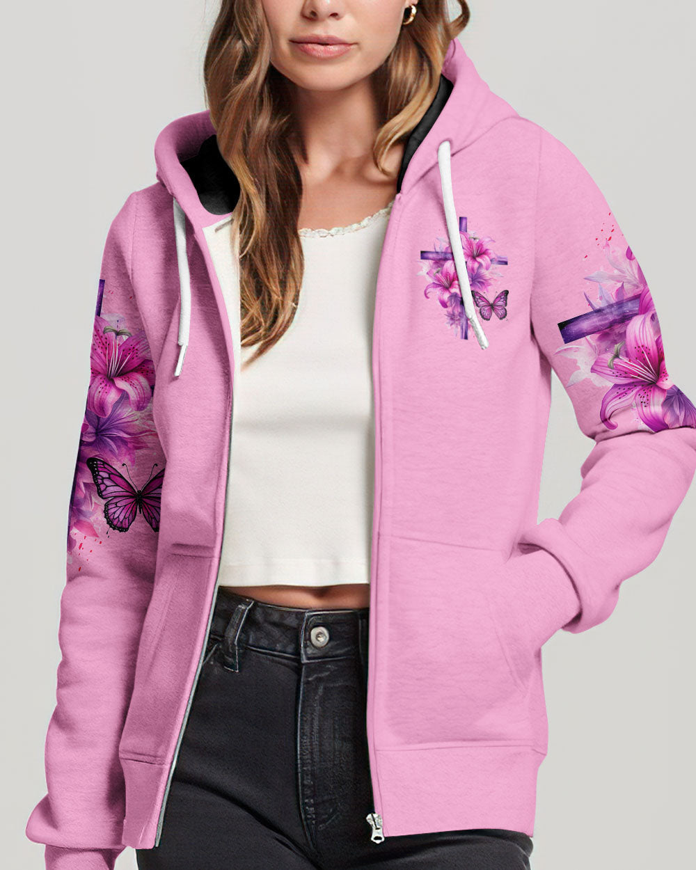 I Trust God With My Life Women's All Over Print Shirt - Tyhi2305241, easychoo.com