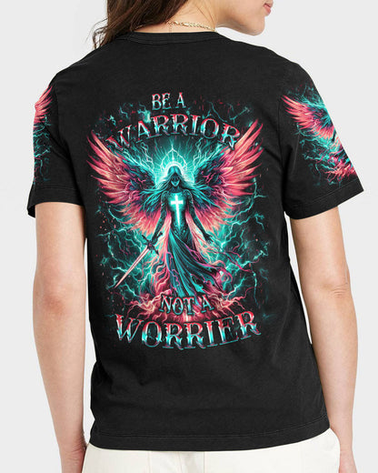 Be A Warrior Not A Worrier Women's All Over Print Shirt - Yhkd1204243, easychoo.com