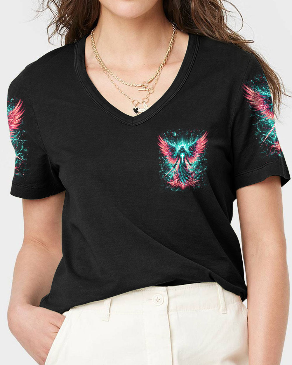 Be A Warrior Not A Worrier Women's All Over Print Shirt - Yhkd1204243, easychoo.com