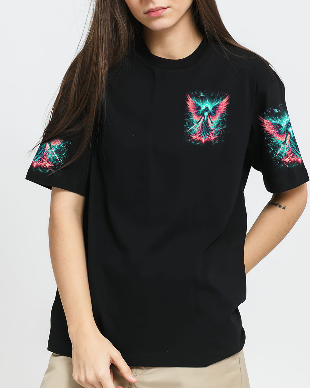 Be A Warrior Not A Worrier Women's All Over Print Shirt - Yhkd1204243, easychoo.com