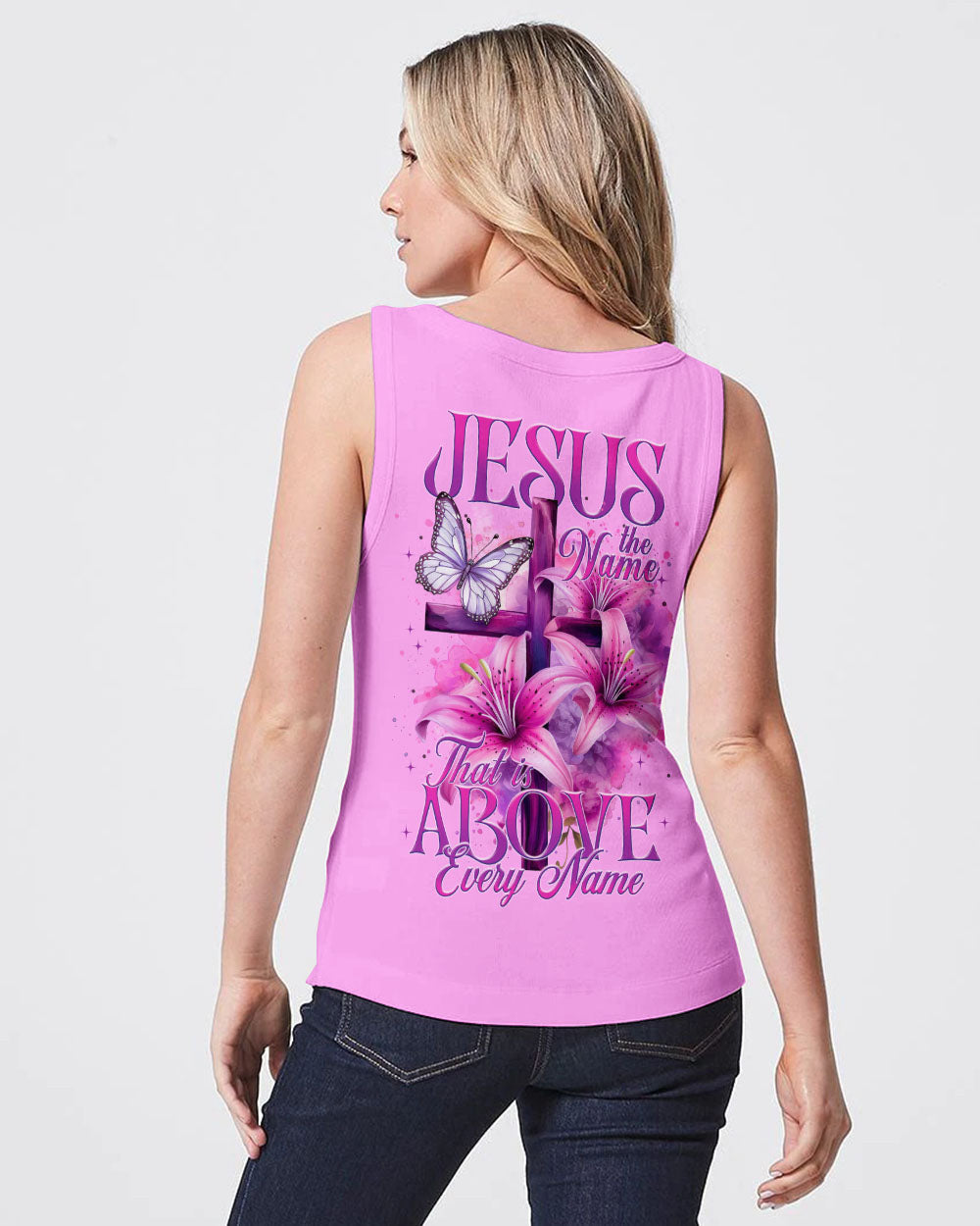 Jesus The Name That Is Above Every Name Women's All Over Print Shirt - Tytm2205242, easychoo.com
