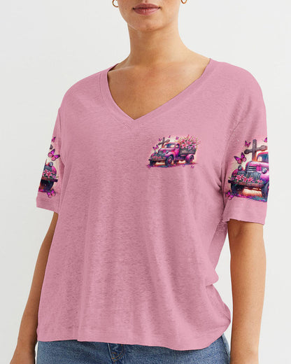 Jesus Take The Wheel Women's All Over Print Shirt - Tytm0705242, easychoo.com