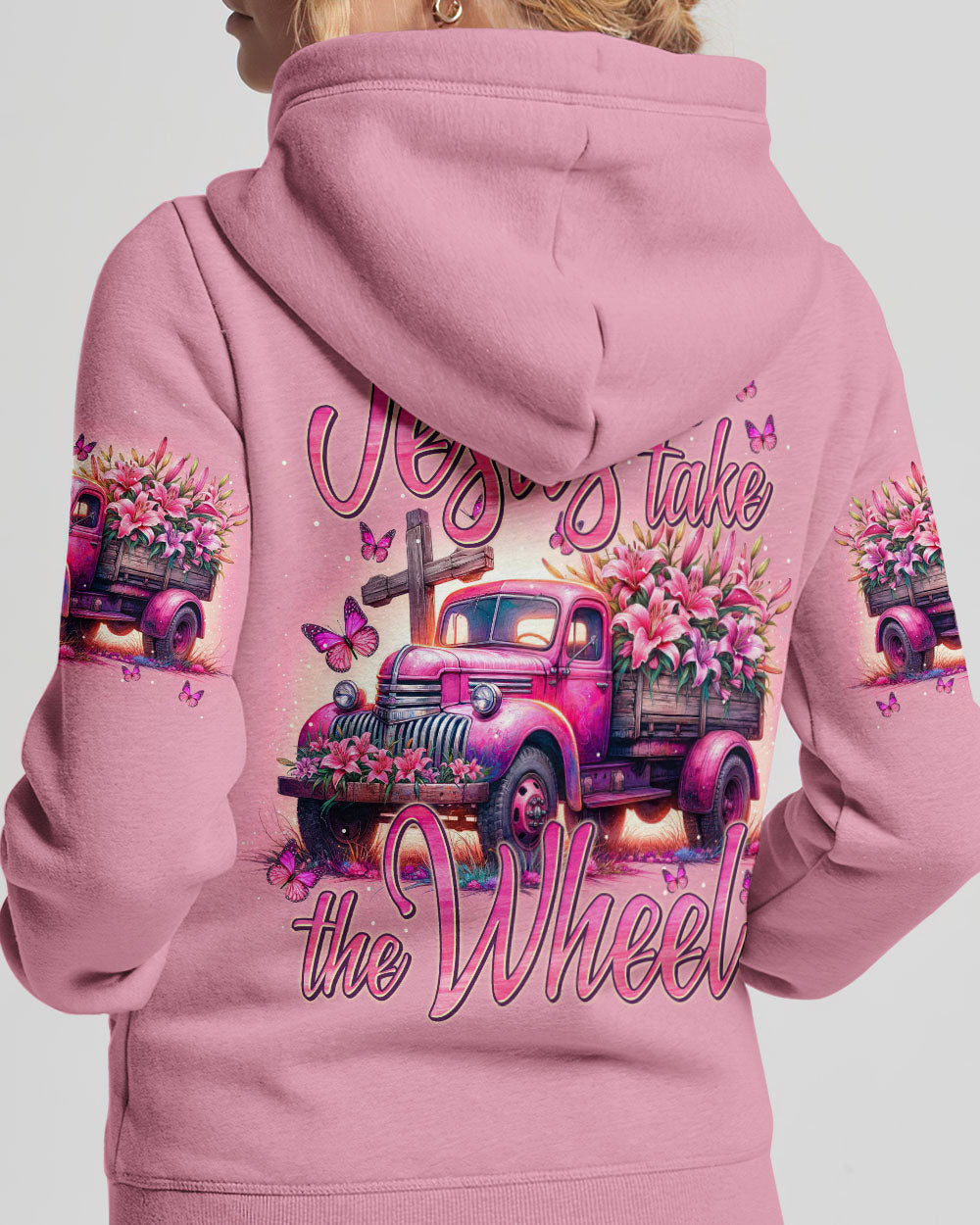 Jesus Take The Wheel Women's All Over Print Shirt - Tytm0705242, easychoo.com