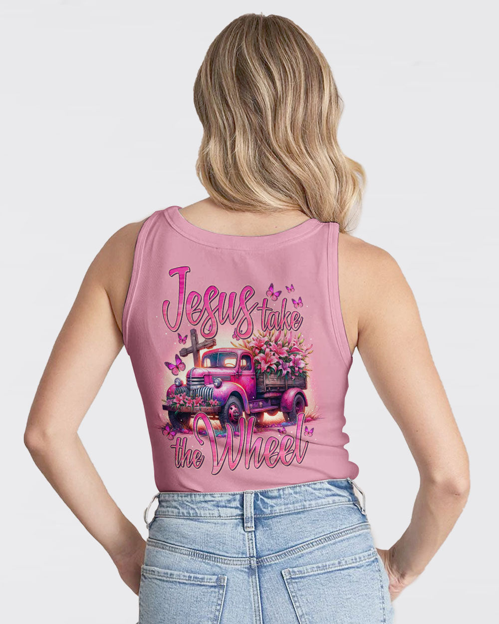 Jesus Take The Wheel Women's All Over Print Shirt - Tytm0705242, easychoo.com