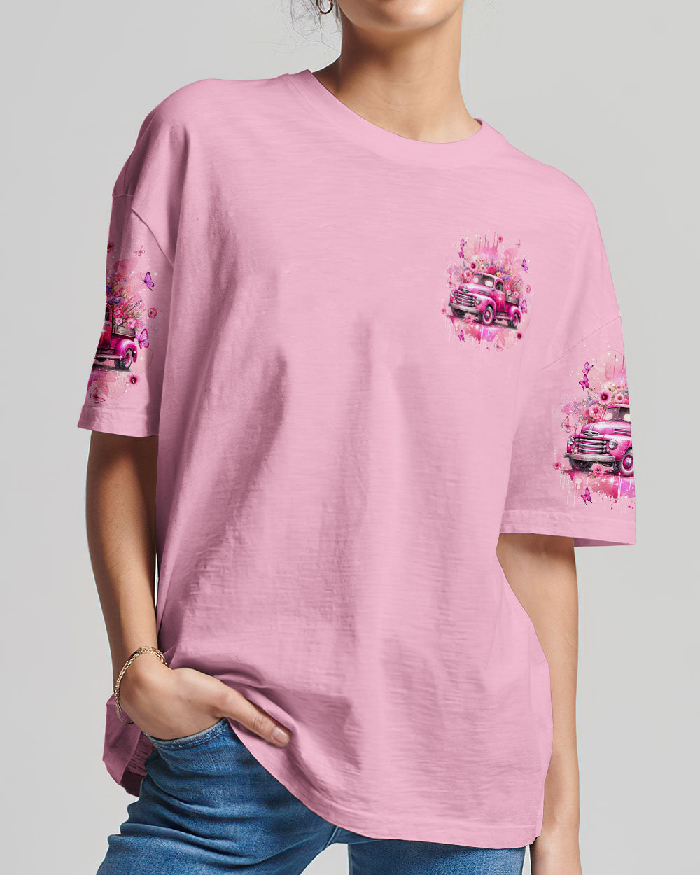 Jesus Take The Wheel Women's All Over Print Shirt - Tlpq2604244, easychoo.com