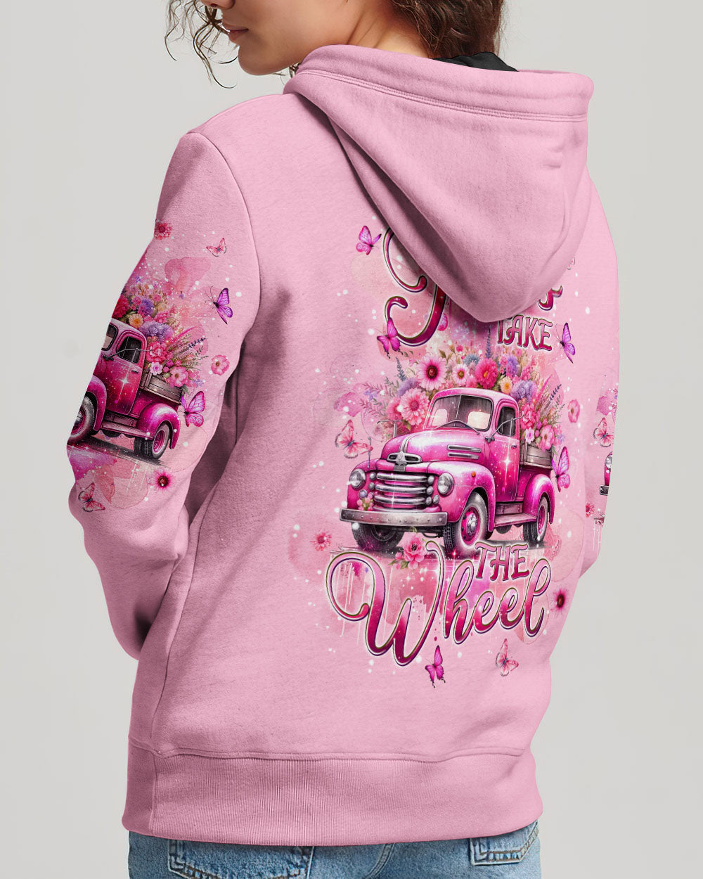 Jesus Take The Wheel Women's All Over Print Shirt - Tlpq2604244, easychoo.com