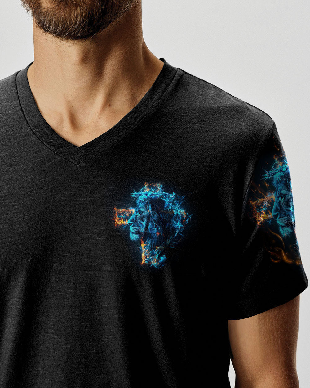 Way Maker Miracle Worker Cross Lion Men's All Over Print Shirt - Tlno1504244, easychoo.com