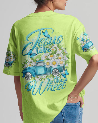 Jesus Take The Wheel Daisy Women's All Over Print Shirt - Tytd1604245, easychoo.com