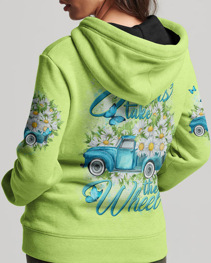 Jesus Take The Wheel Daisy Women's All Over Print Shirt - Tytd1604245, easychoo.com