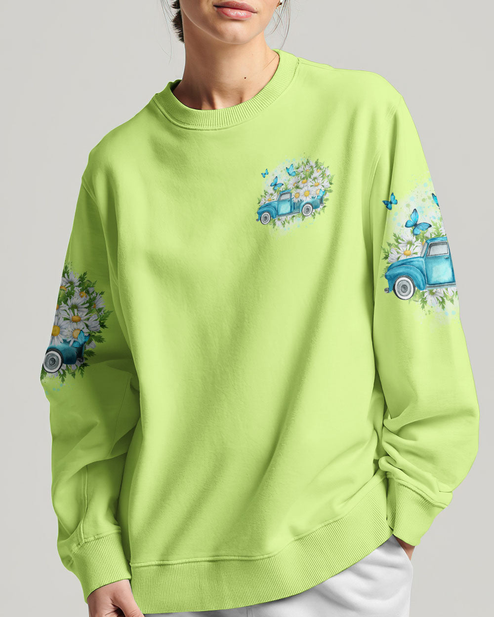 Jesus Take The Wheel Daisy Women's All Over Print Shirt - Tytd1604245, easychoo.com