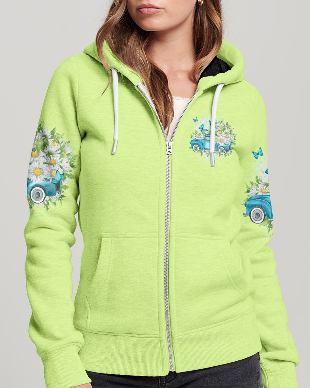 Jesus Take The Wheel Daisy Women's All Over Print Shirt - Tytd1604245, easychoo.com