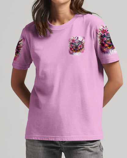 Jesus Take The Wheel Women's All Over Print Shirt - Tytd0805241, easychoo.com