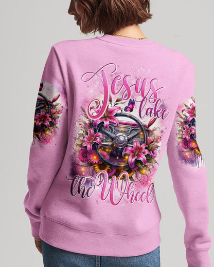 Jesus Take The Wheel Women's All Over Print Shirt - Tytd0805241, easychoo.com