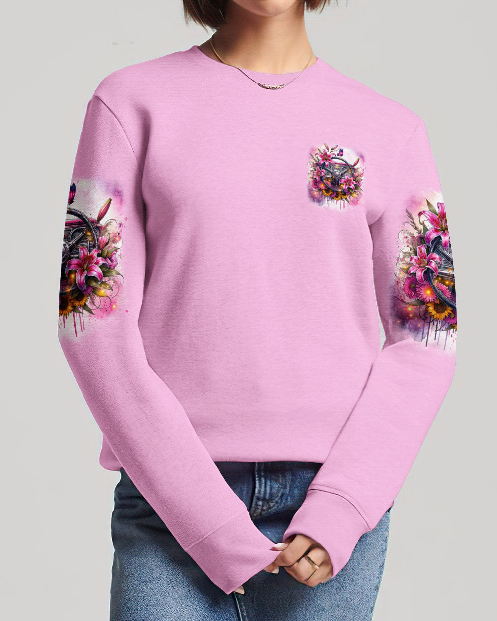 Jesus Take The Wheel Women's All Over Print Shirt - Tytd0805241, easychoo.com