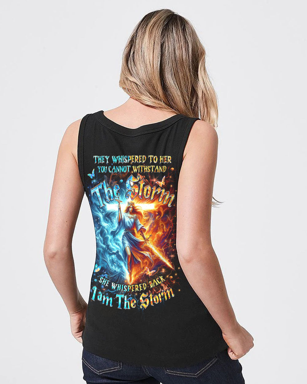 I Am The Storm Women's All Over Print Shirt - Yhlt1904242, easychoo.com