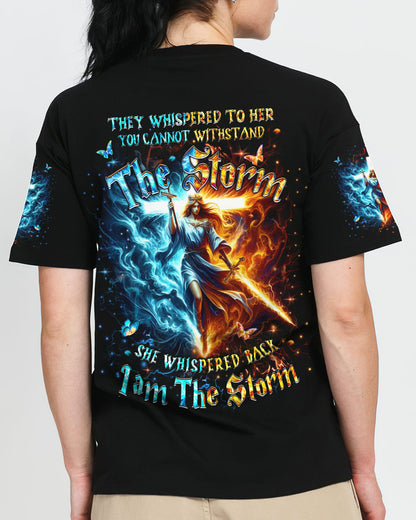 I Am The Storm Women's All Over Print Shirt - Yhlt1904242, easychoo.com