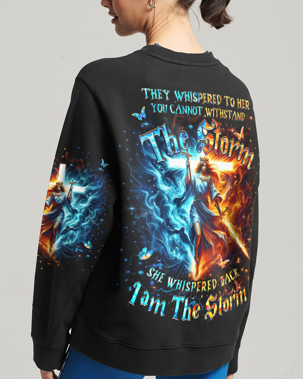 I Am The Storm Women's All Over Print Shirt - Yhlt1904242, easychoo.com