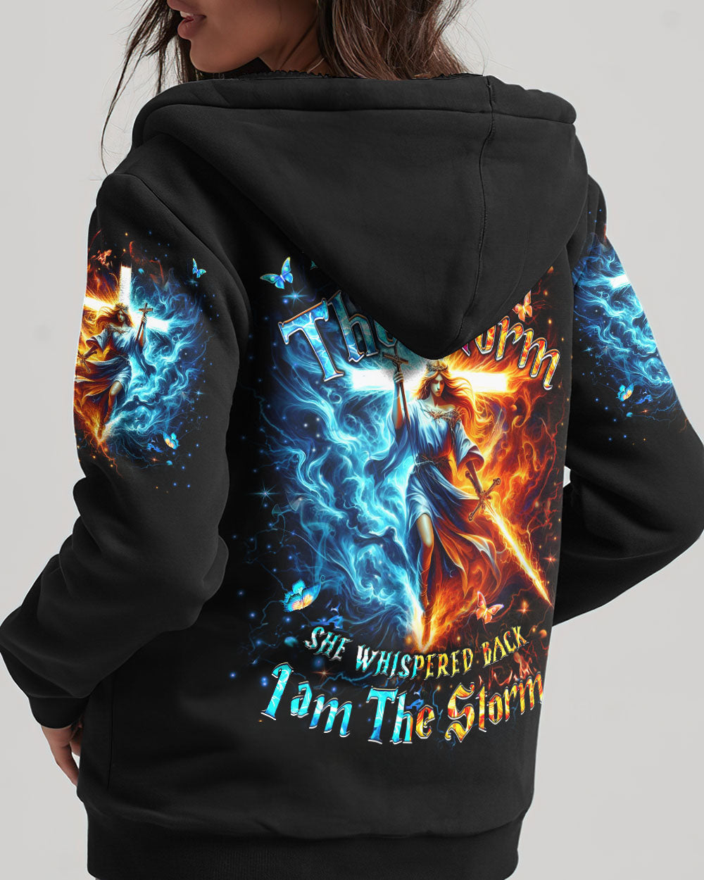 I Am The Storm Women's All Over Print Shirt - Yhlt1904242, easychoo.com