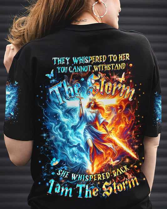 I Am The Storm Women's All Over Print Shirt - Yhlt1904242, easychoo.com